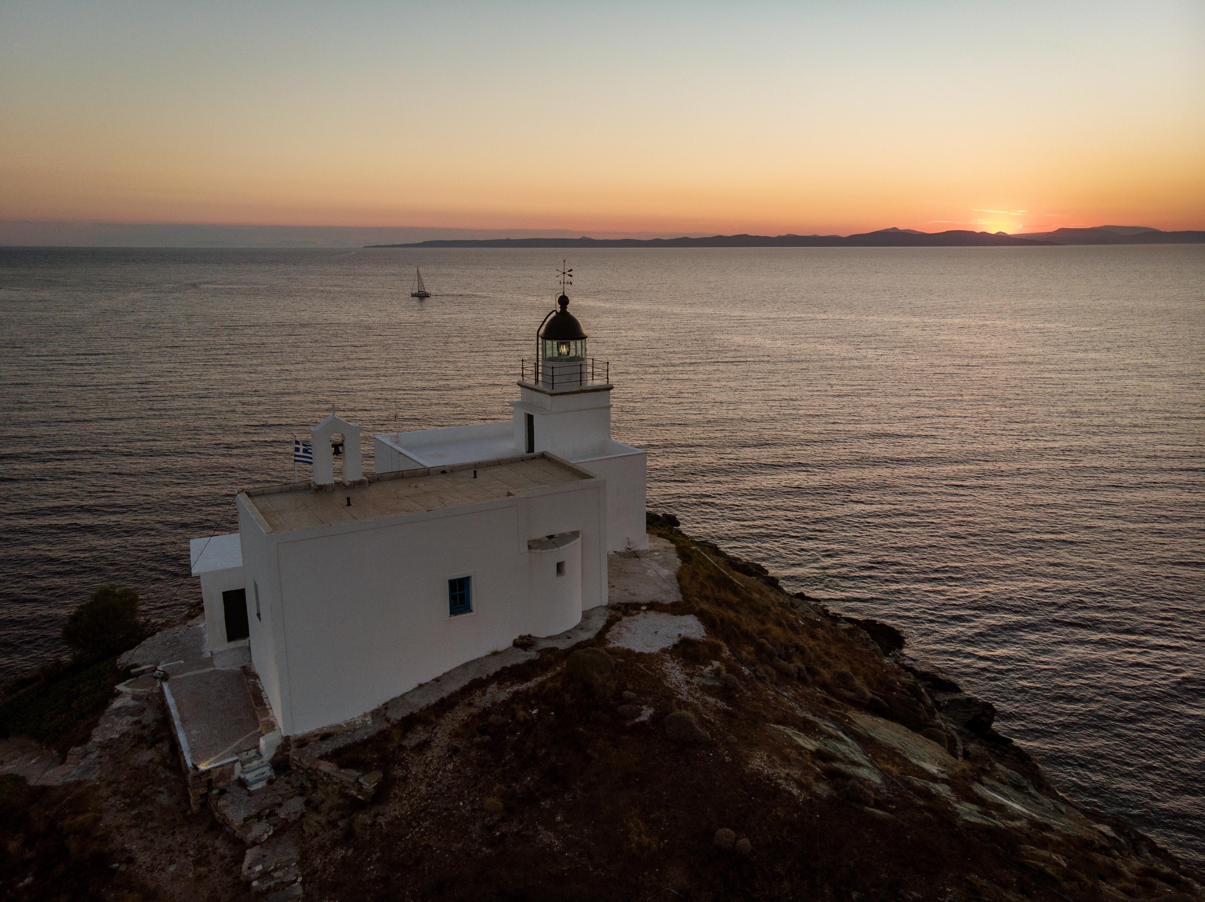 Villa Carpe Diem: Sea & Sunset View In Kea Island Ioulis Zewnętrze zdjęcie