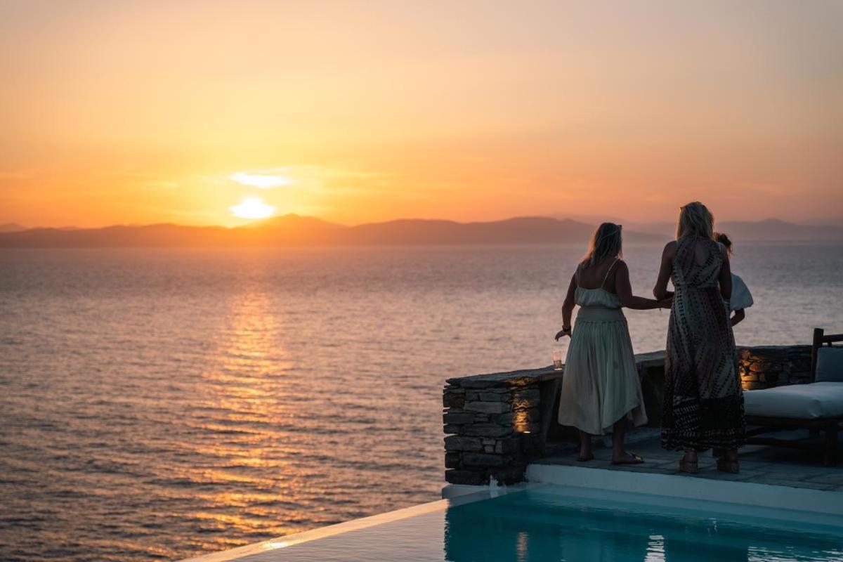 Villa Carpe Diem: Sea & Sunset View In Kea Island Ioulis Zewnętrze zdjęcie