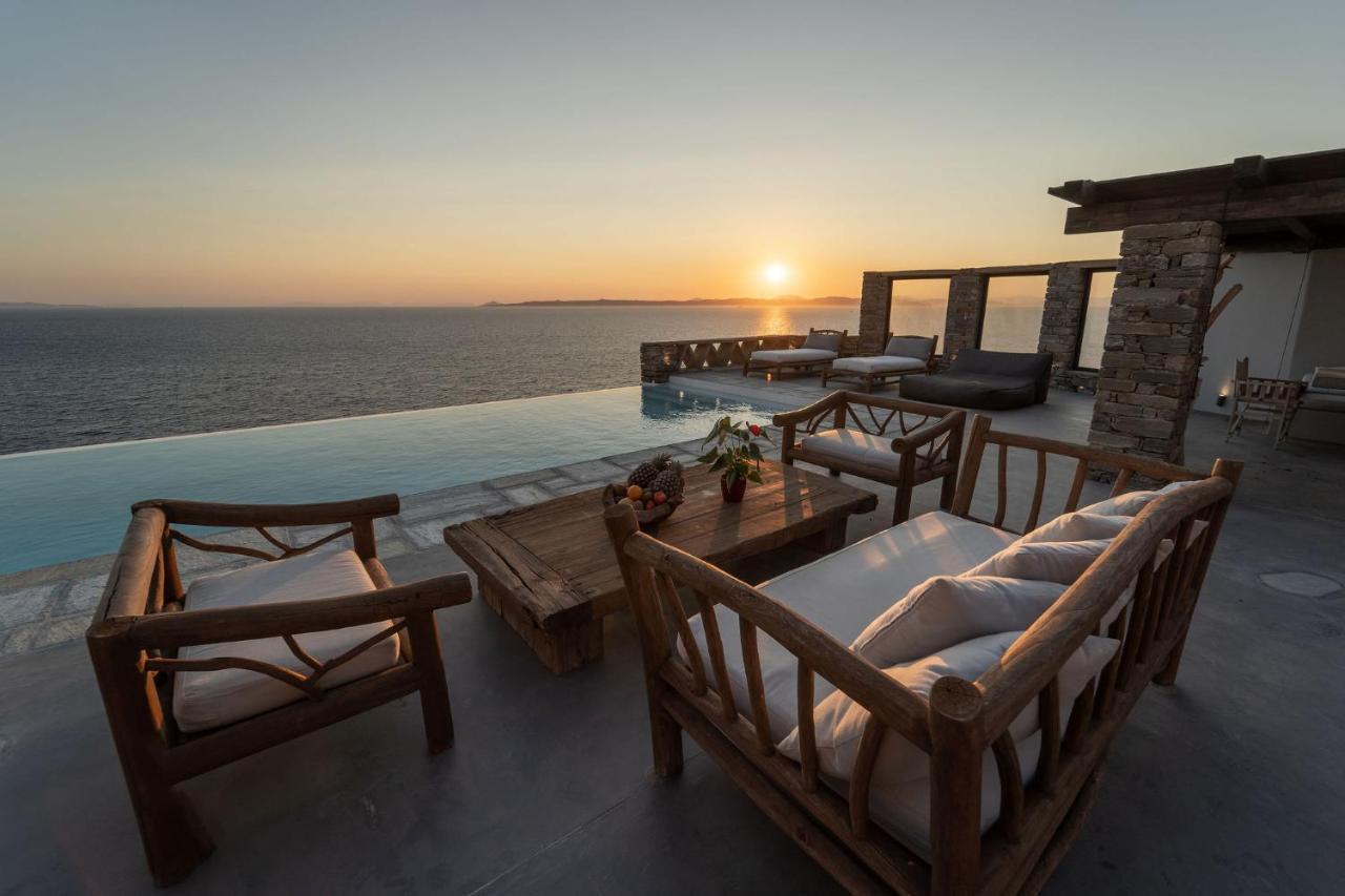 Villa Carpe Diem: Sea & Sunset View In Kea Island Ioulis Zewnętrze zdjęcie