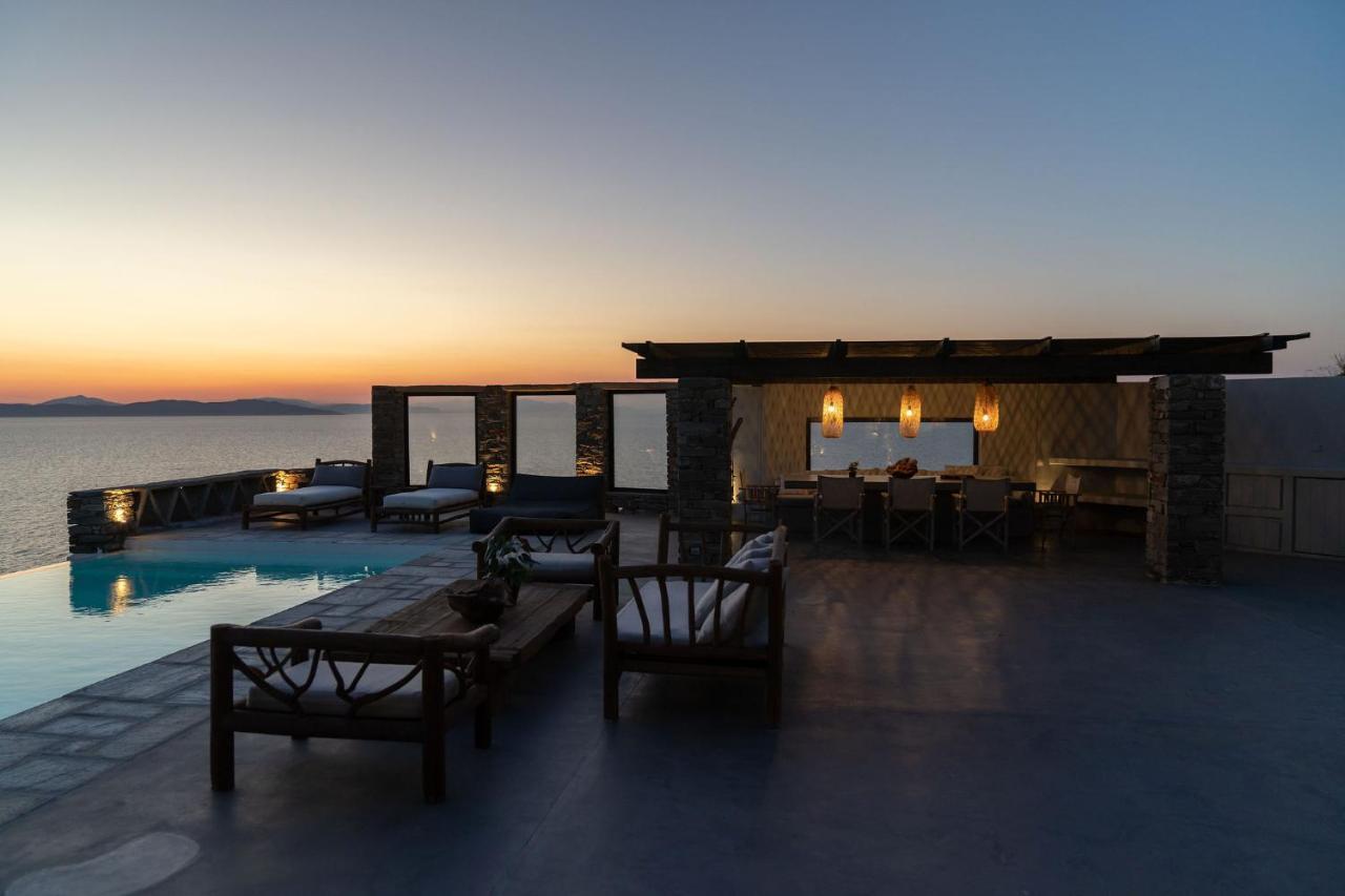 Villa Carpe Diem: Sea & Sunset View In Kea Island Ioulis Zewnętrze zdjęcie