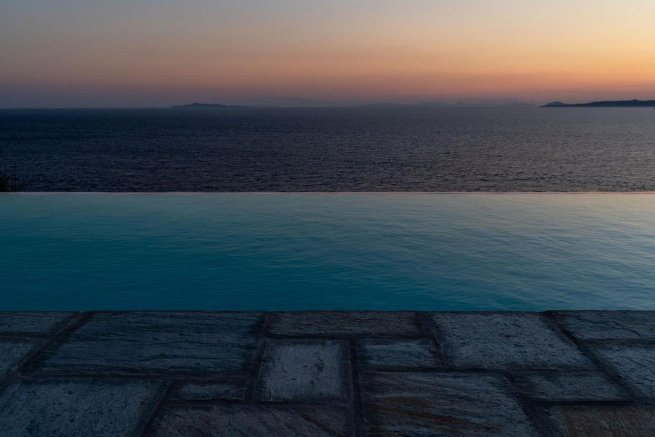 Villa Carpe Diem: Sea & Sunset View In Kea Island Ioulis Zewnętrze zdjęcie