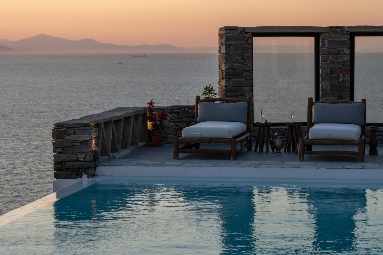 Villa Carpe Diem: Sea & Sunset View In Kea Island Ioulis Zewnętrze zdjęcie