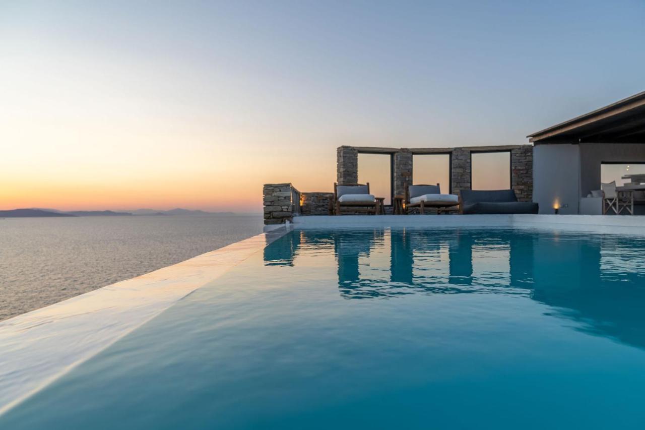 Villa Carpe Diem: Sea & Sunset View In Kea Island Ioulis Zewnętrze zdjęcie