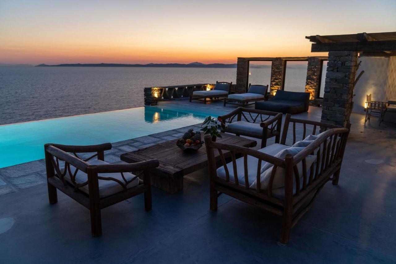 Villa Carpe Diem: Sea & Sunset View In Kea Island Ioulis Zewnętrze zdjęcie